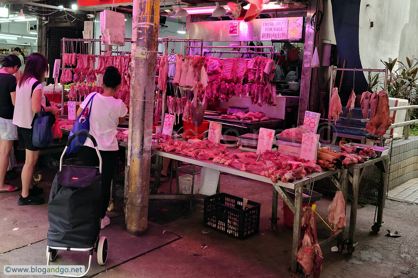 Choi Hung to Lion Rock - Choi Hung Meat Market